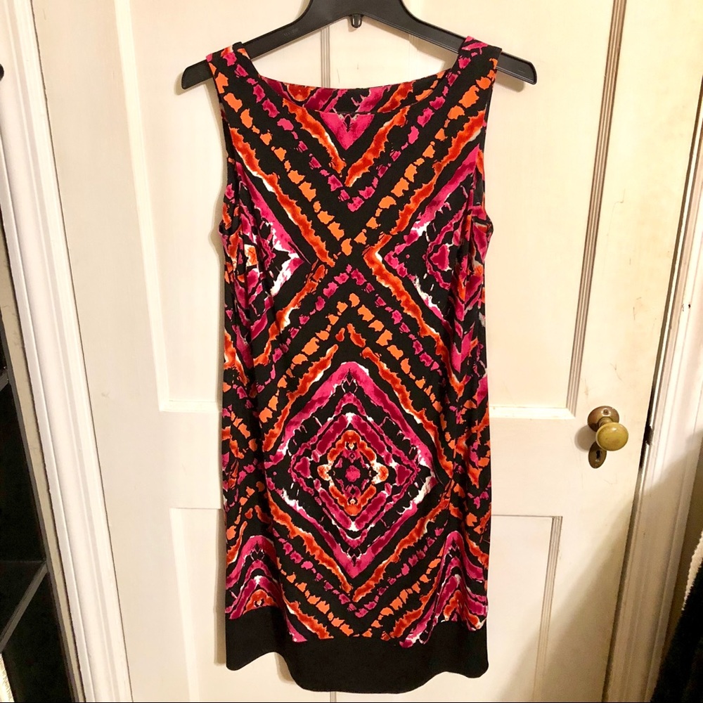 Vibrant, Sleeveless Dress